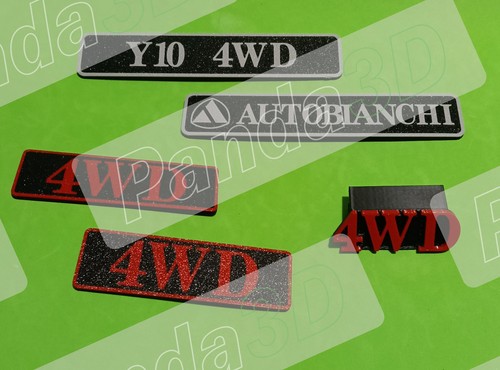 Kit targhette y10 4wd - kit,