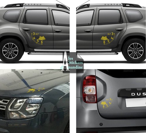 Altimetres deco pour dacia - 4, x