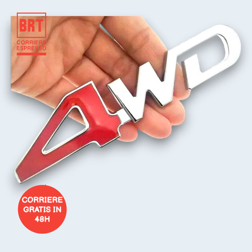 Adesivo auto 4wd - auto, 4x4